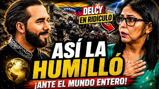 🚨 DELCY NO LO VIO VENIR: Bukele la DEJA en EVIDENCIA ante el Mundo Entero 🔥