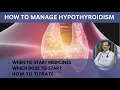 Management of hypothyroidism Dr Arvind Kumar