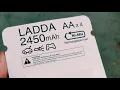 Rechargeable LADDA Batteries from IKEA
