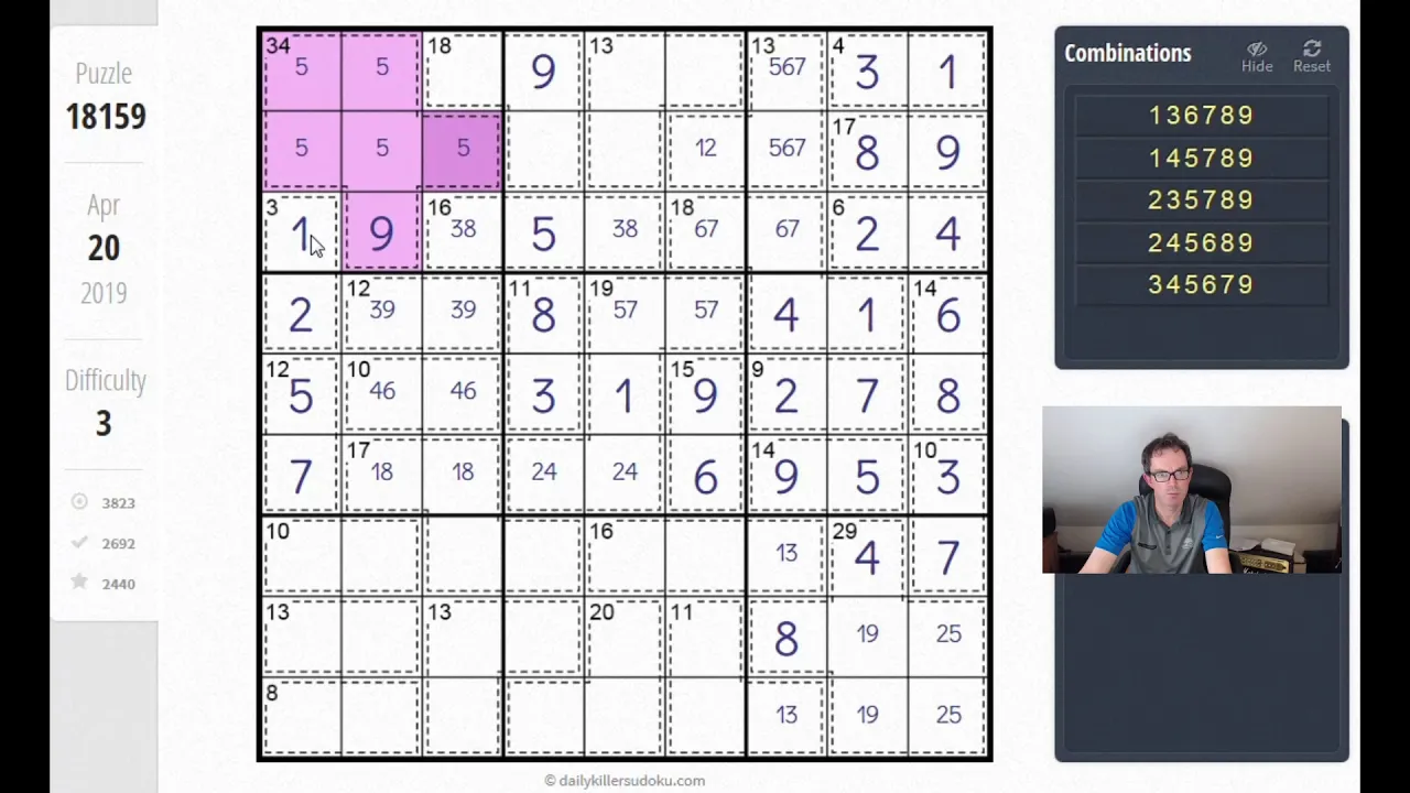 Test Your Killer Sudoku