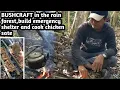 Download Lagu Bushcraft di hutan tropis membuat shelter darurat !!!  BIKIN SATE !!! #bushcraft #campingovernight