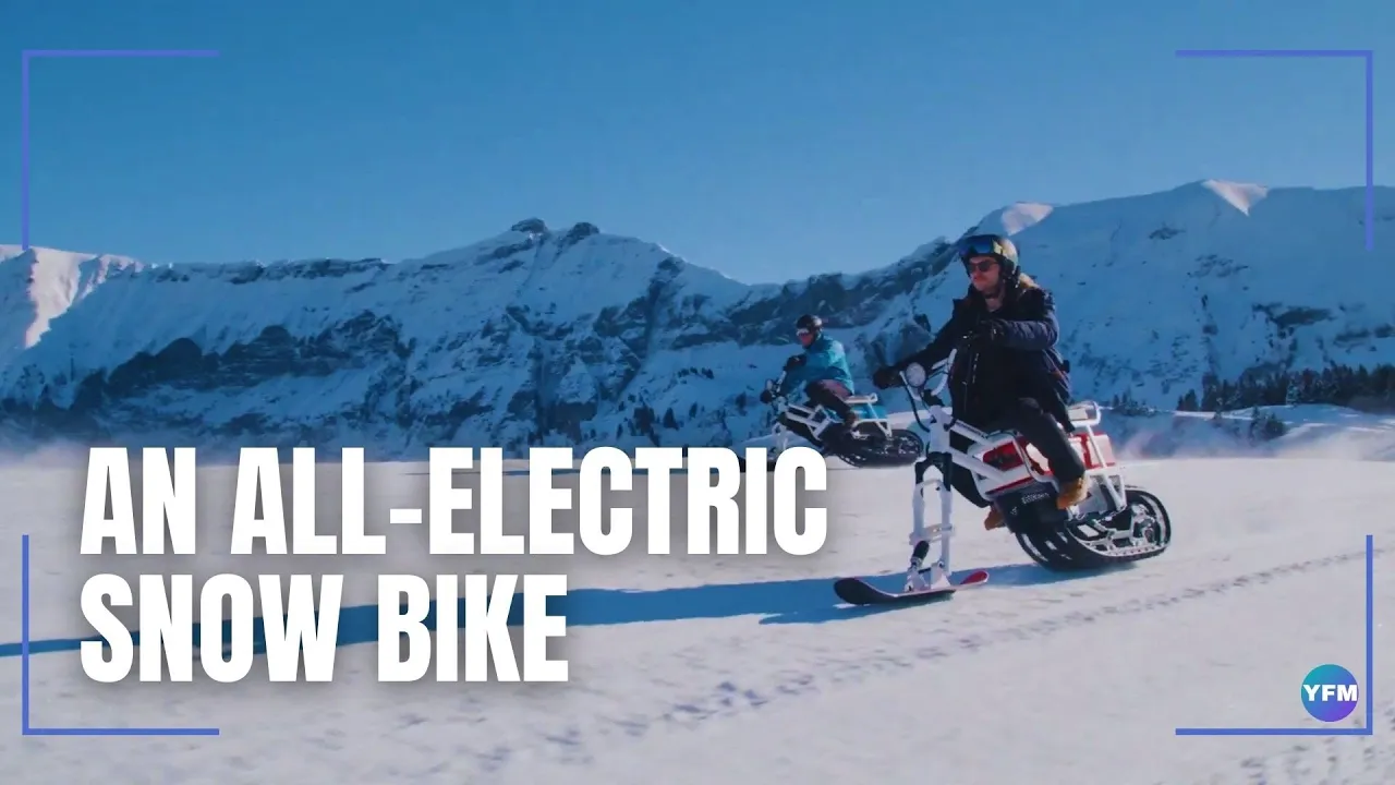 AN E-BIKE FOR SNOW LOVERS