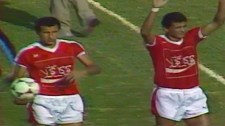 ملخص ثلاثية الأهلى فى الأوليمبى وفاول عالمى للخطيب 1984 1985 