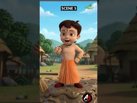 भीम और जादुई मछली #animation​​ #shorts​