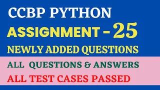 Assignment - 25 Recursion Python CCBP 4 0