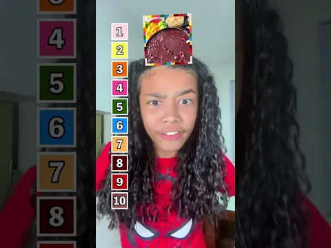 RANKING DE COMIDAS: O QUE EU COMERIA POR 1 MILHÃO! 🔥 #shorts #ranking