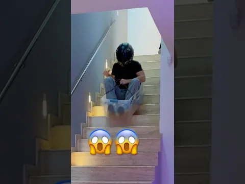 Me aventé de las escaleras de mi casa!!🔥😱😵