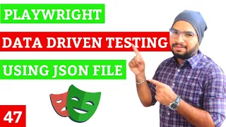Playwright Data Driven Testing using JSON File in Playwright