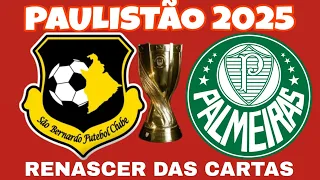 Previsão do jogo São Bernardo X Palmeiras