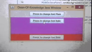 Panel Colour Java GUI