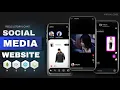 Build a Social Media Website like Instagram Reels Chat Stories MERN STACK