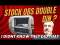 OEM Look Double Din Head Unit Install in an OBS Ford