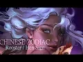 Painting Chinese Zodiac Rooster
