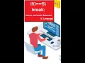 how to use break statement in C language C Language Tutorial