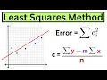 Least Squares Method in 5 Minutes