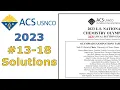 2023 USNCO Local Exam - 18 Solutions States of Matter Chemistry