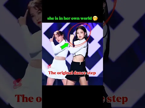 Jennie forgot her own dance 😂🤣 || #blackpink #jennie #editbyfatima #shorts ||