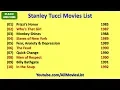 Stanley Tucci Movies List