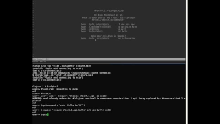 Neovim API Clojure client library demo