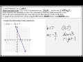 Math 151 2 1 PreCalculus Tutorial Linear Functions