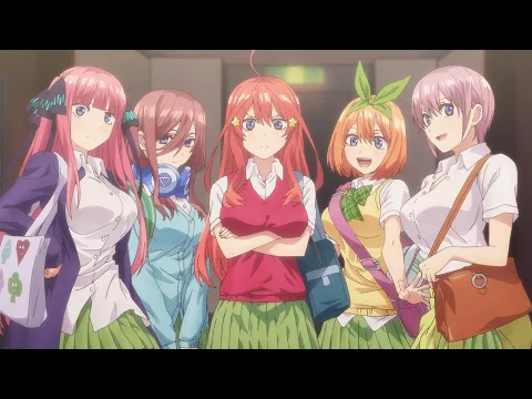 تقرير انمي go toubun no hanayome خمس عرائس للزواج anastasia otaku انستازيا للاوتاكو