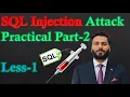 SQL Injection Practical Part 2 Less-1 Error Based shamsher 404