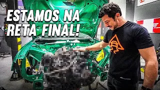 PASSAT VARIANT TURBO VERDE - RETA FINAL!????? MOTOR E CÂMBIO NO LUGAR
