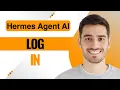 How To Log In To Hermes Agent Using The Portal Full Guide