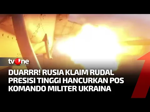 Rebut Kota Lyman, Rudal Rusia Hantam Komando Barisan Militer