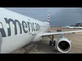 4K Full Flight DFW-MSY American Airlines Airbus A321-200 N562UW Main Cabin