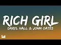 Lagu Daryl Hall \u0026 John Oates - Rich Girl (Lyrics)