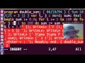 pascal programming language double sum program vokoscreen 2017 06 12 08 15 12