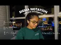 Sigma Notation CAPE Pure Mathematics Unit 1 Summation Series Sequences