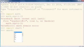 How to Find a Square Root of a Negative Number in Python Complex numbers