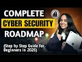 Cybersecurity Roadmap for Beginners 2025 Step-by-Step Guide for Complete Beginners No Coding