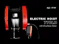 Effortless lifting starts here Upgrade your workflow with our 770LB Electric Hoist