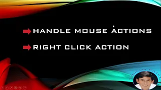 Right Click action Selenium Automation with Python Pycharm IDE