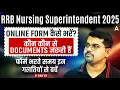 Download Lagu RRB Nursing Superintendent Form Fill Up 2025 | RRB Nursing Superintendent/Officer Vacancy 2025