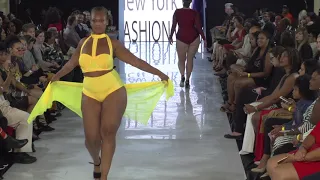mylk and honey clothiers plus size swimwear nyfw show