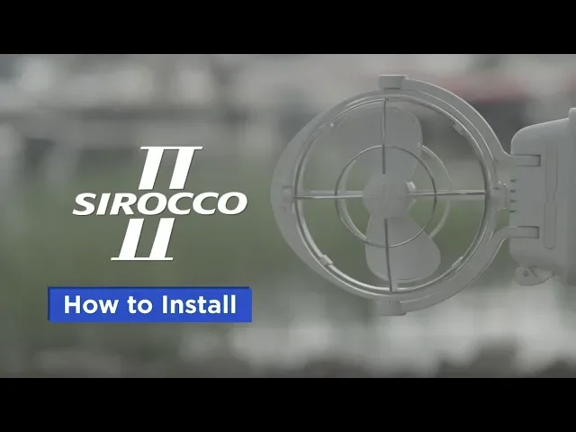 Sirocco II, White ,Fan