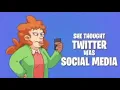Yo mama so stupid she thought twitter was social media