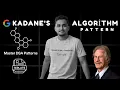 Episode 14 Kadane s Algorithm Pattern for Maximum Subarray Flowchart Thought Process DSA