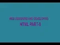 HTML Part-9 in Bangla