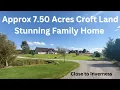 Download Lagu Approx 7.5 Acres Croft -Four Bedroom Bungalow - Stunning Views to Ben Wyvis. £700K