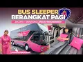 GOKIL , BEDA DARI YANG LAIN‼️ Jakarta - Semarang Naik Bus Tingkat  Dengan Sleeper Terbanyak.