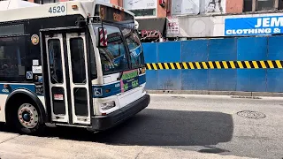 MTA New York City Bus 2009 Orion VII Next Generation Hybrid On The Q13 Rush Main Street