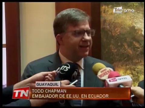 Embajador de EE.UU. asegura decomiso de toneladas de droga en mar de Ecuador