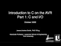 Introduction to C on the AVR -