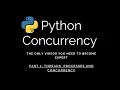 Mastering Advanced Python Only you need to master concurrency and