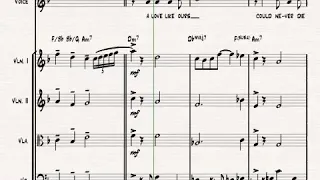 Arrangements And I love her by Beatles for Strings 4et arr by Monique Chao